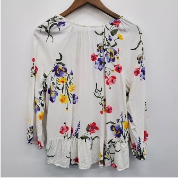 Spring Floral Blouse Large 💐 - Picture 10 of 12